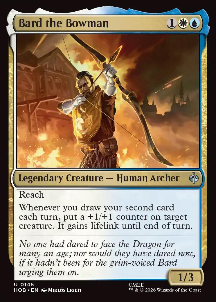 mtg bard cards Magic The Gathering - Yisan, The Wanderer (209/269) Illustrated by Andrew Mar. Bard the Bowman [SGL-MTG-HOB-145-ENF]