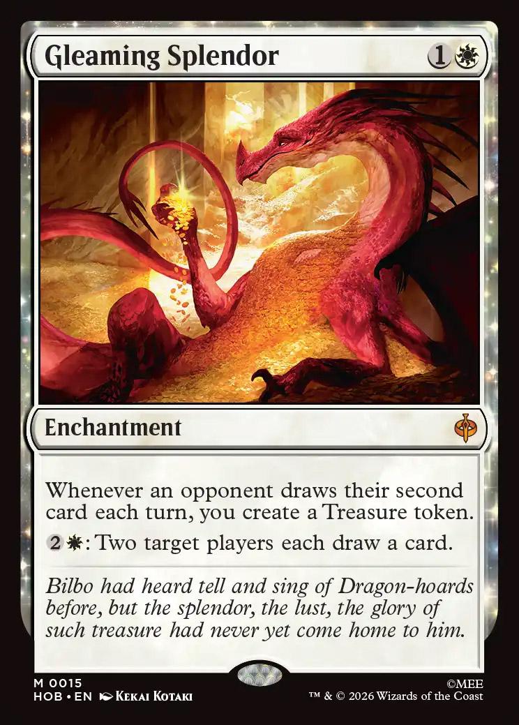 Gleaming Splendor | The Hobbit Foil | Card Kingdom