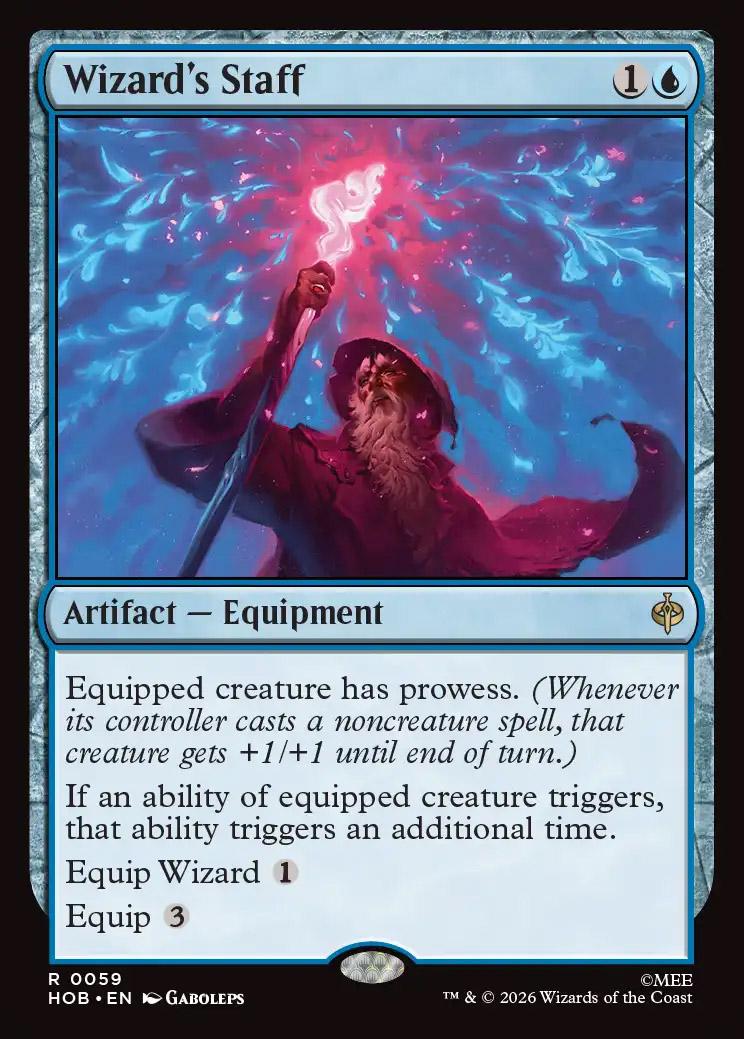 mtg staff cards Magic The Gathering - Voyager has Whenever this creature attacks Twinning Staff - Magic card