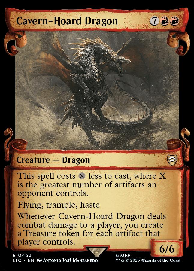 Cavern-Hoard Dragon | The Lord of the Rings: Tales of Middle-earth  Commander Decks Variants Foil | Commander | Card Kingdom