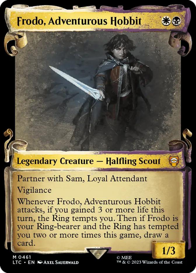 mtg lotr hobbit commander deck Magic The Gathering: The Lord of the Rings: Tales of Middle-earth: Com bearer and the Ring has tempted you two or more times this game The Hobbit Vault LOTR