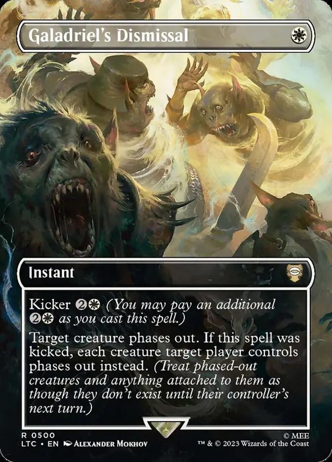 Mtg Galadriel's Dismissal foil 4枚 galadriels-dismissal-0500-