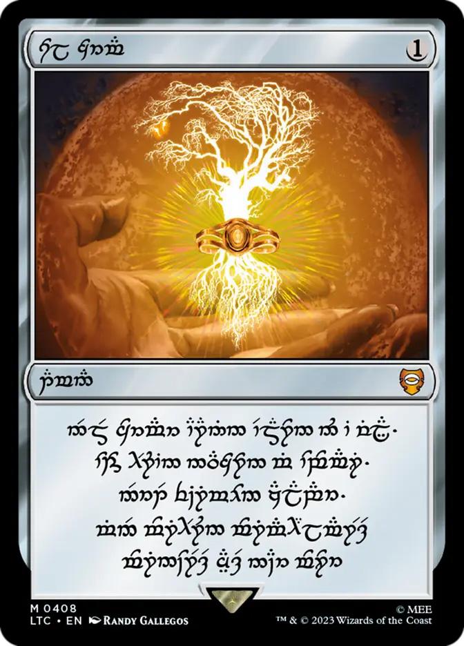 mtg lotr elvish cards Magic The Gathering The Lord of The Rings: Tales of Middle-Earth Commander Deck All Elves get +1/+1 and have forestwalk Some more new cards from