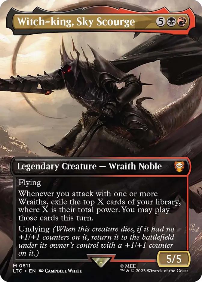 witch king of angmar mtg card Witch-king 2023 MTG LotR: Tales of Middle-earth 311 Showcase Discard a card MTGNexus - Witch-King of Angmar