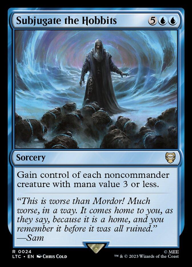 mtg hobbit commander deck MTG: Lord of the Rings Commander Deck