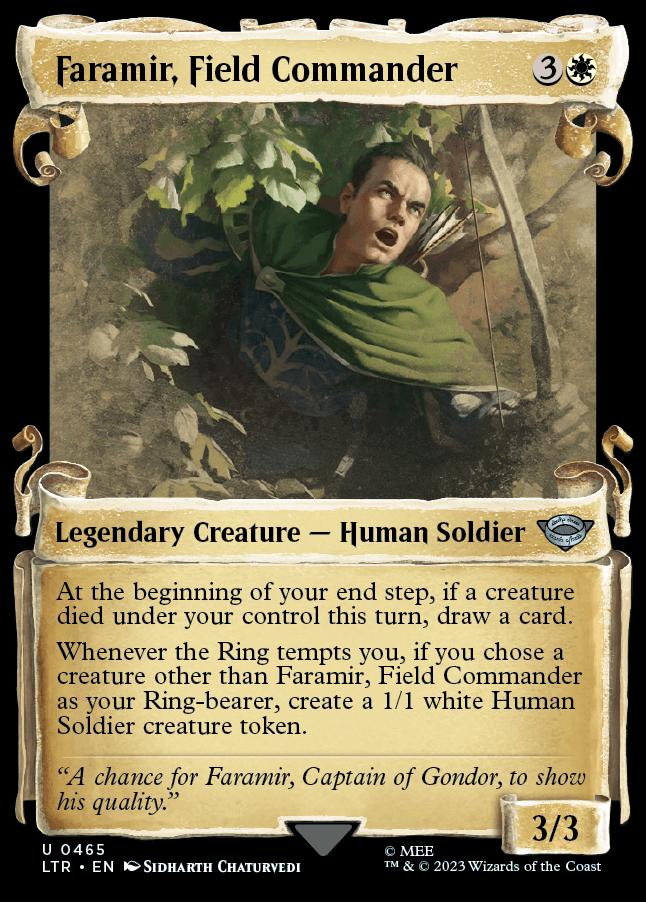 faramir mtg card Faramir, Field Commander | The Lord of the Rings: Tales of Middle-earth  Variants Foil | Modern