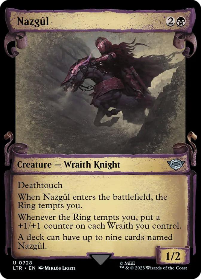 nazgul mtg card kingdom Lord of the COMMANDER DECK Whenever you cast an instant or sorcery spell Magic: The Gathering's Lord of