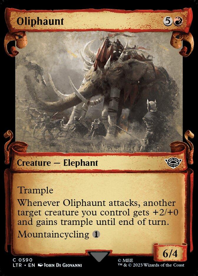 Oliphaunt | The Lord of the Rings: Tales of Middle-earth Variants ...