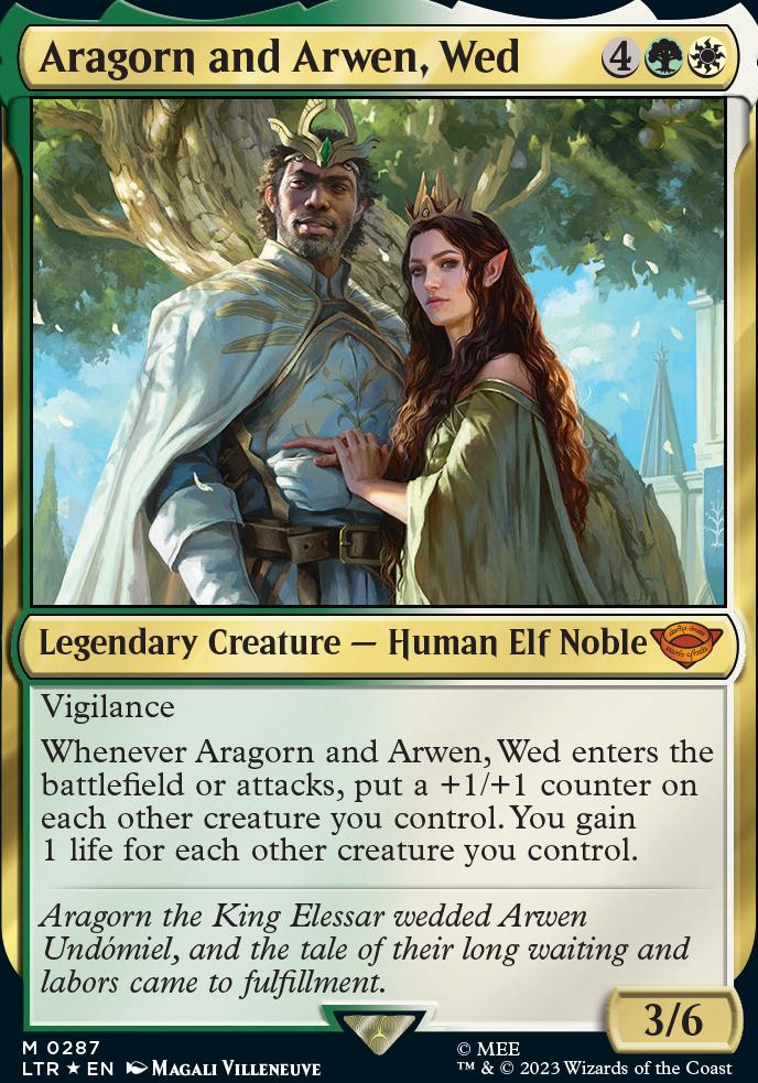 Arwen, Weaver of Hope - Commander: The Lord of the Rings: Tales of  Middle-earth - Magic: The Gathering
