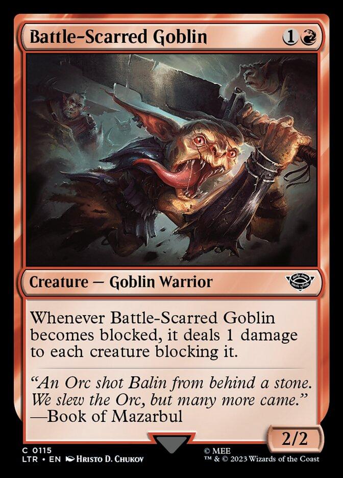 red goblin cards mtg Mono Deck - Aggro Burn - Modern Legal - Custom Built - Magic The Gathering - Create a number of 1/1 red Goblin creature tokens equal to two plus the number of cards named Goblin Gathering in your graveyard. Searslicer Goblin Foundations (FDN)