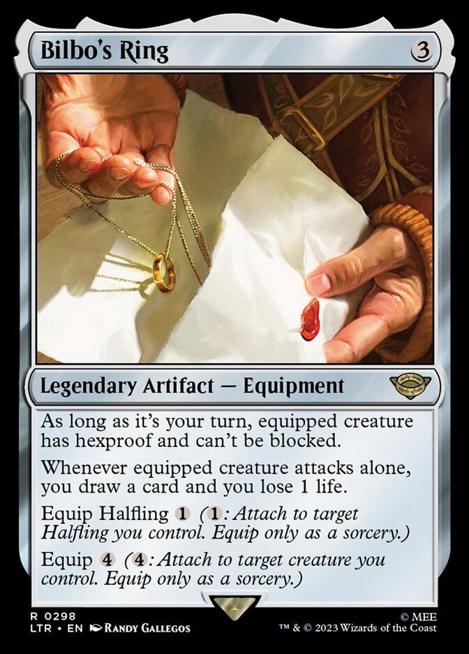bilbo baggins mtg card Bilbo, Birthday Celebrant LotR LIFEGAIN Magic Custom Commander Dec CommanderComplete Tales of Middle Bilbo Baggins RingsDB