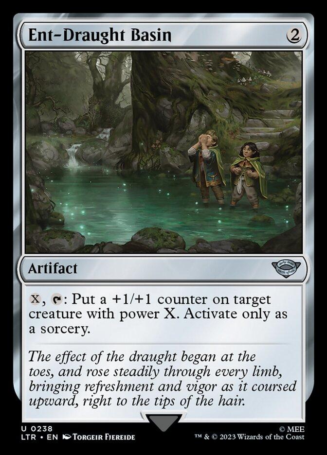 mtg lotr ent cards Treebeard, Eldest of Ents Entish Restoration  The Lord