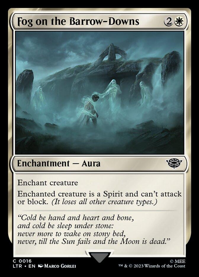 mtg green fog cards on the Barrow-Downs | The Lord of the Rings: Tales of Middle-earth Foil | Modern Magic The Gathering 5TH EDITION