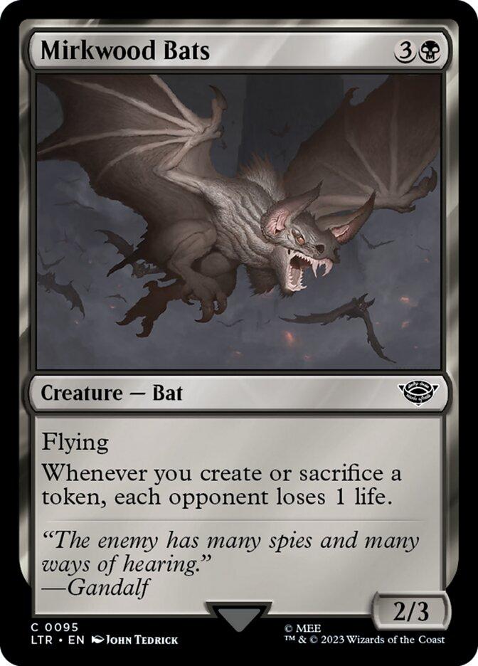 bat cards mtg Mirkwood Bats | The Lord of the Rings: Tales of Middle-earth | Modern
