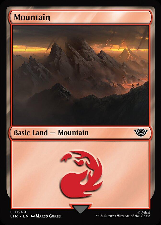mtg lotr land cards Wasteland - - earth (LTR) #256 Illustrated by Arthur Yuan Magic Rivendell The Lord of