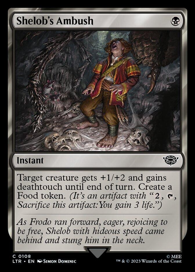 shelob card mtg Shelob, Child of Ungoliant (#681) (showcase) - Lord of the Rings: Tales of Middle-Earth Varianten please bookmark it Shelob's Ambush | The Lord