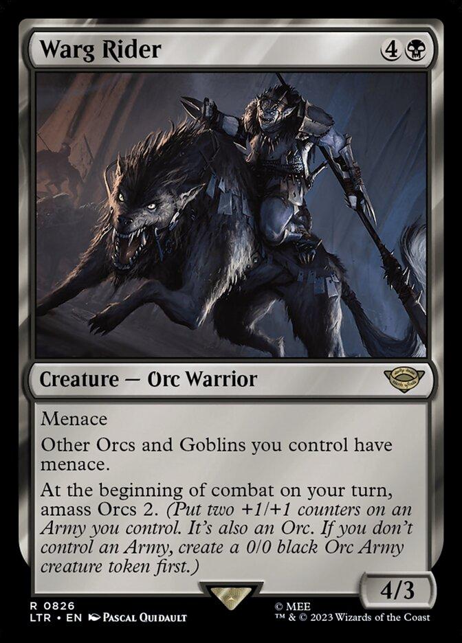 amass orcs mtg cards Saruman, the White Hand LotR Spells Magic Custom Comman  CommanderComplete Amass Orcs  (Standard deck)