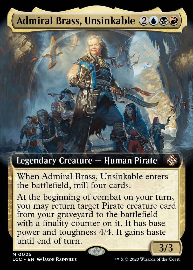mtg admiral beckett brass commander deck Admiral Beckett Brass Deck Tech