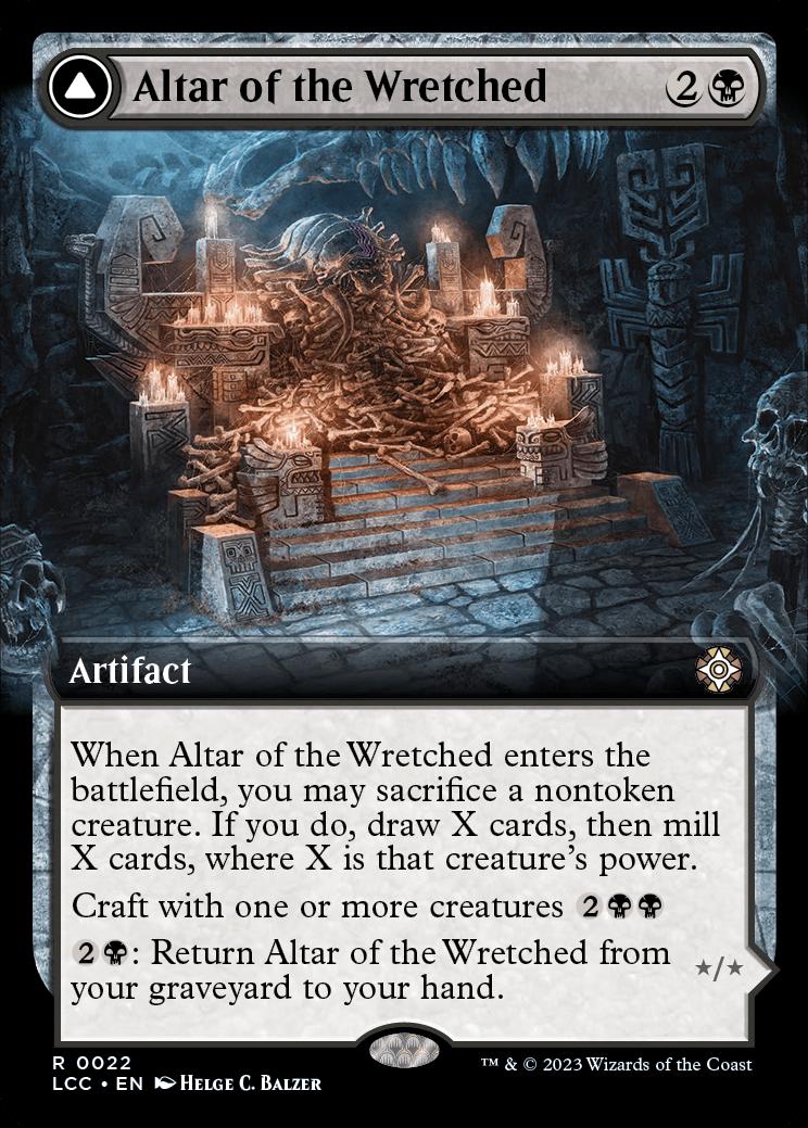 Altar of the Wretched | The Lost Caverns of Ixalan Commander Decks