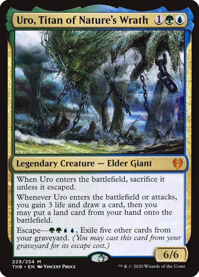 マジック：ザ・ギャザリング - MTG  FOIL uro, titan of nature's wrath 英 Uro, Titan of Nature's Wrath | Theros Beyond Death Foil | Modern