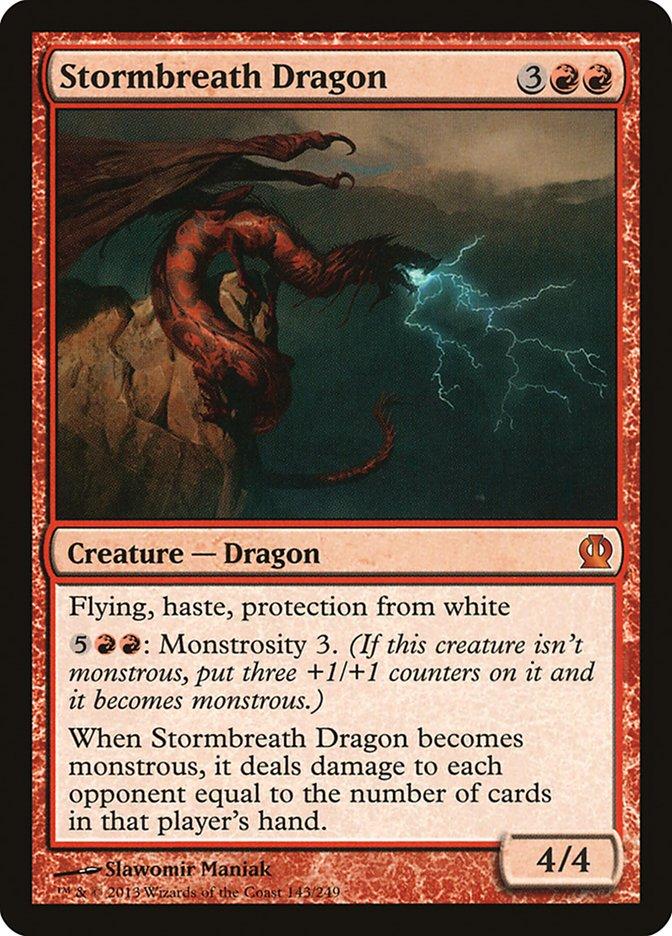 Magic: the Gathering - Stormbreath Dragon - Theros