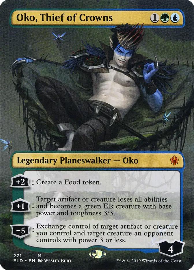Oko, Thief of Crowns | Throne of Eldraine Variants Foil | Modern