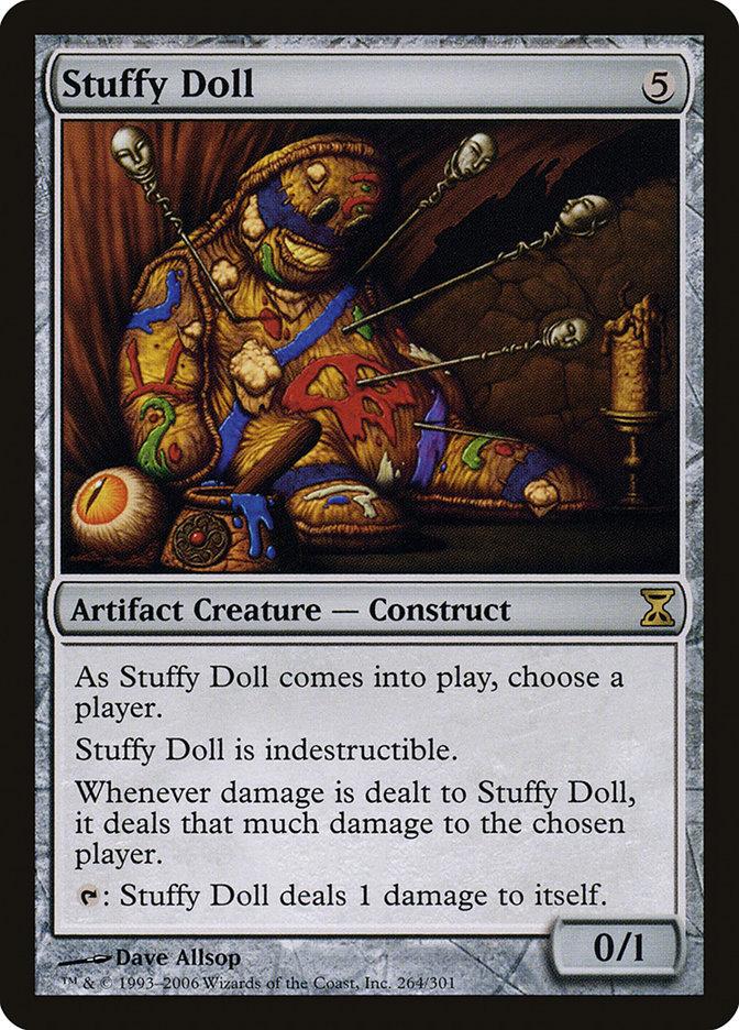 doll card mtg Twitching Duskmourn: House of Horror Regular for sale online As Stuffy Doll enters the battlefield Madelaine Gifted Doll