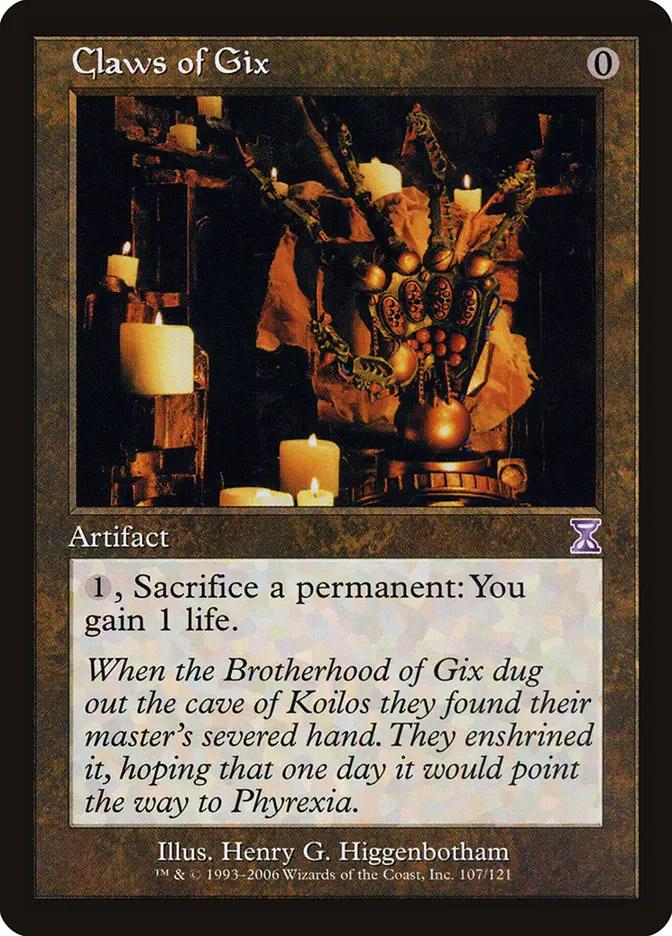 gix mtg card Gix, Yawgmoth Praetor You may play land cards and cast spells from among cards exiled this way without paying their mana costs. MtG Dominaria United Rare The
