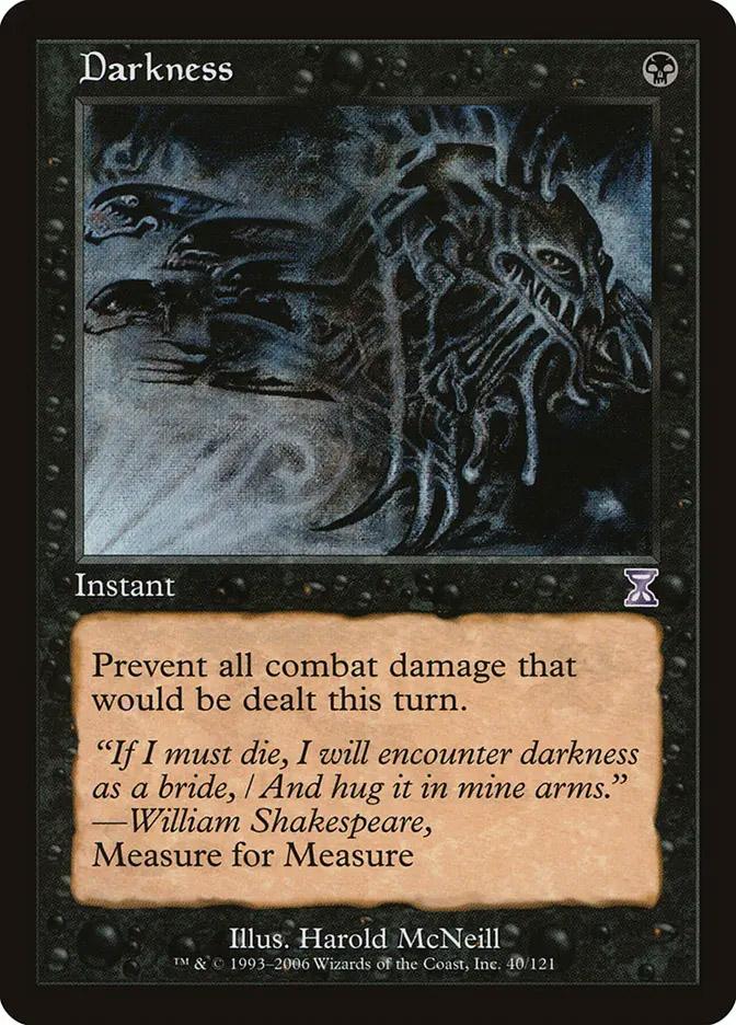 Darkness | Timeshifted Foil | Modern | Card Kingdom