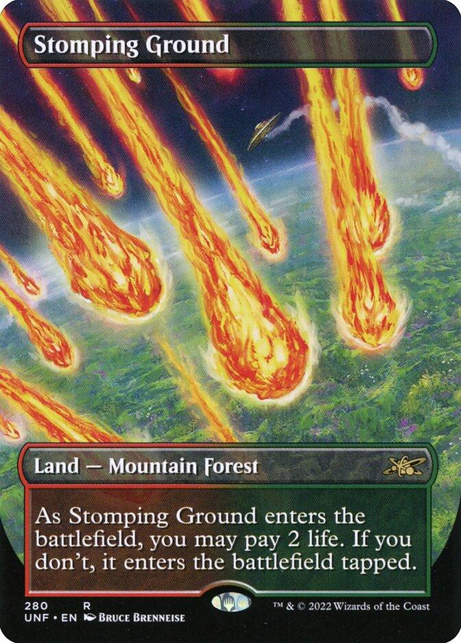 Stomping Ground | Unfinity Variants Foil | Card Kingdom