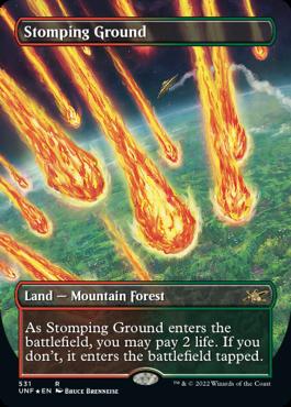Stomping Ground | Unfinity Variants Foil | Card Kingdom