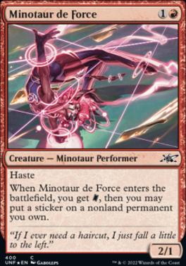 minotaur cards mtg Magic: the Gathering - Ruinous Minotaur (145)