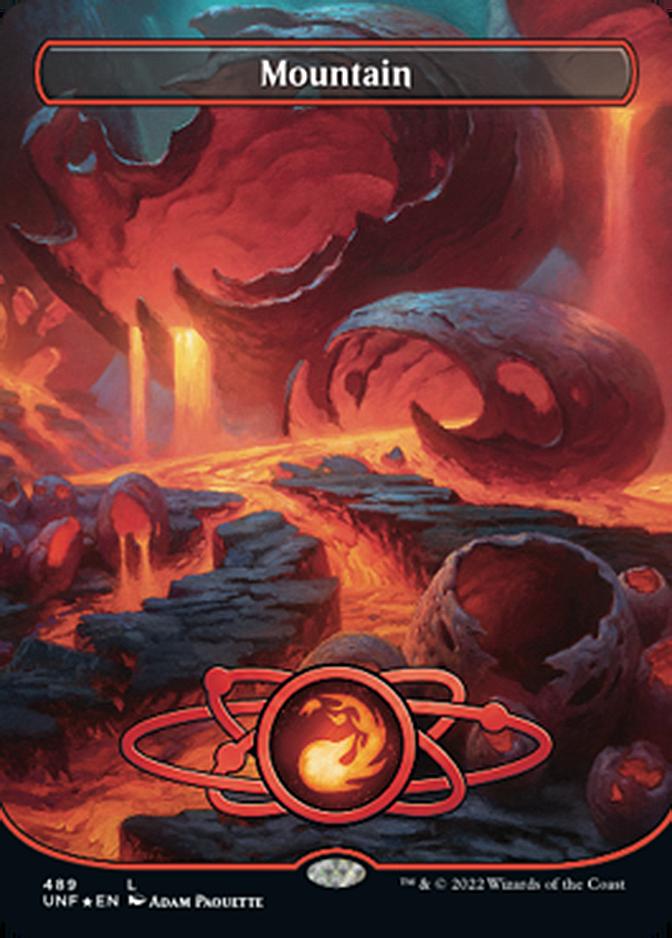 ギャラクシーFOIL】山6枚 惑星 軌道 宇宙 アンフィニティUNF MTG