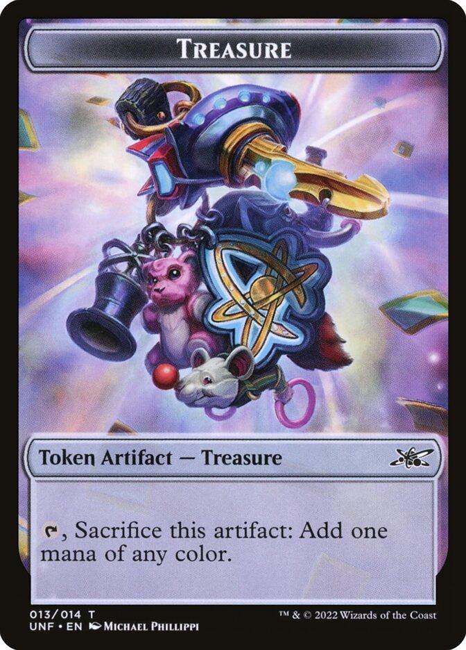 Token Unforgettable Example Treasure Token | Unfinity Foil | Card Kingdom