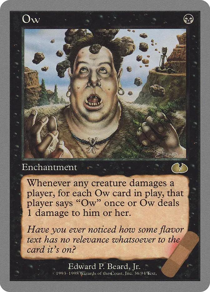 mtg unglued card list Magic The Gathering - Fowl Play Each player shuffles his or her library afterwards. Unglued (UGL) Card Gallery 