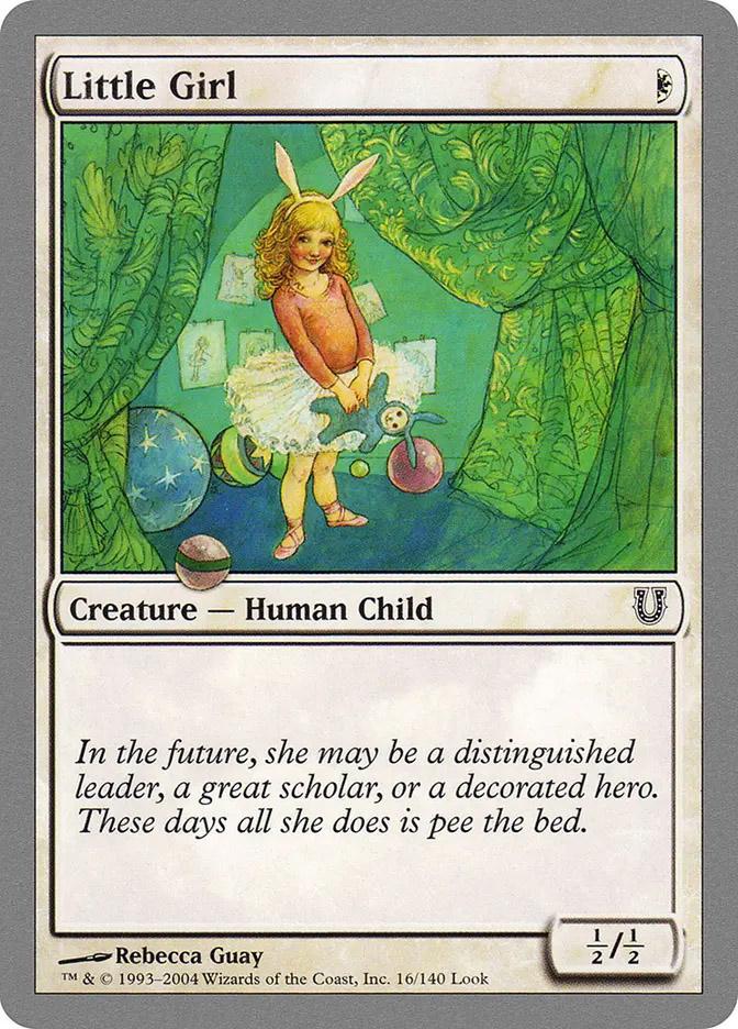 Little Girl | Unhinged Foil | Card Kingdom