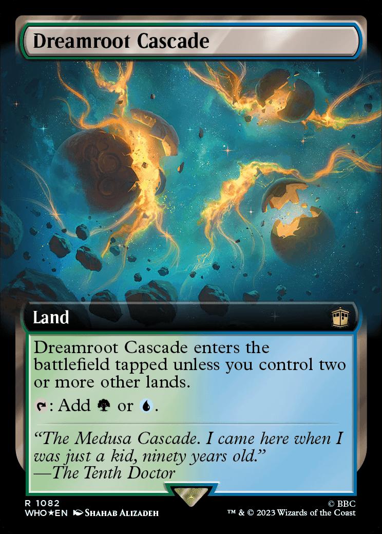 cascade mtg cards Dreamroot (Borderless Alternate Art) [Innistrad: Crimson Vow] none) element.class Dreamroot Cascade (surge foil) (extended
