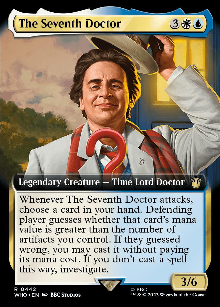 The Seventh Doctor | Universes Beyond: Doctor Who Variants Foil