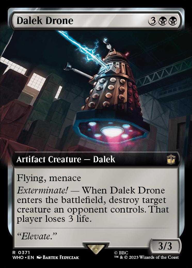 dalek cards mtg Dalek Drone | Universes Beyond: Doctor Who Variants | Standard