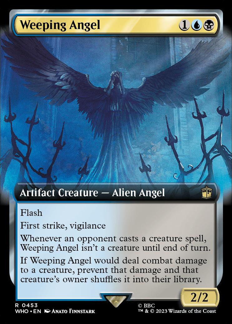Weeping Angel | Universes Beyond: Doctor Who Variants Foil 