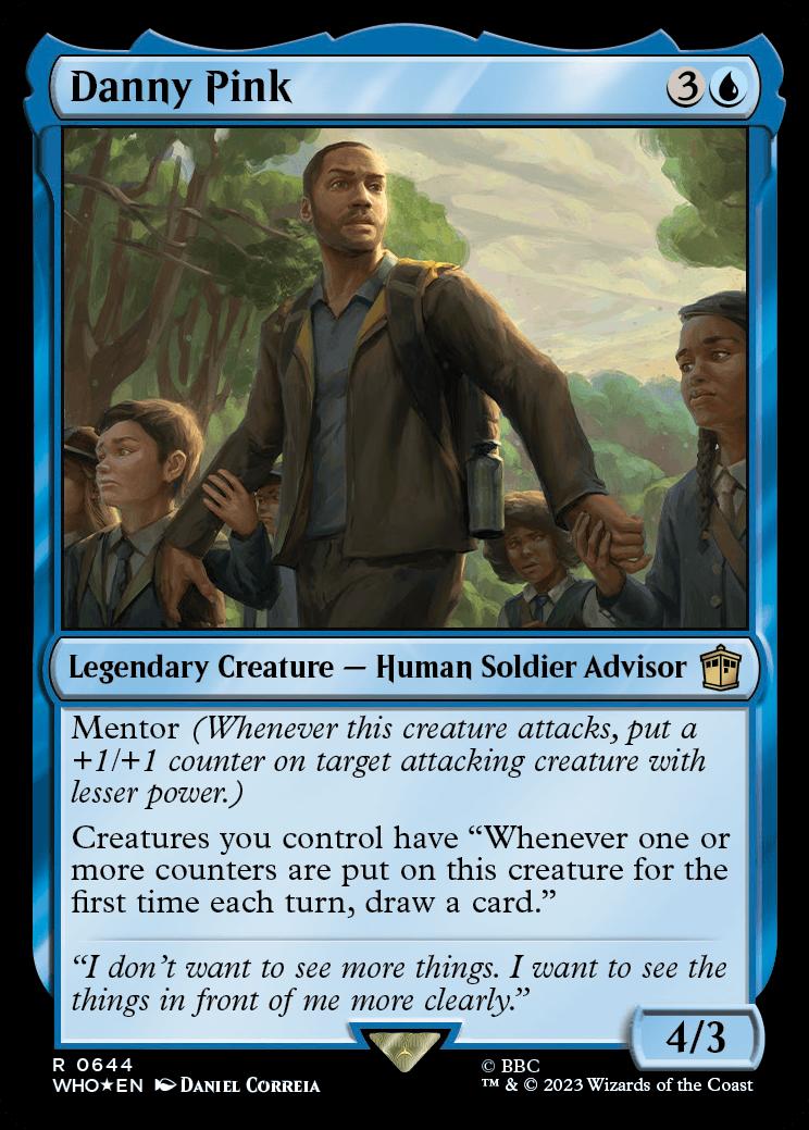 Danny Pink | Universes Beyond: Doctor Who Foil | Standard | Card 