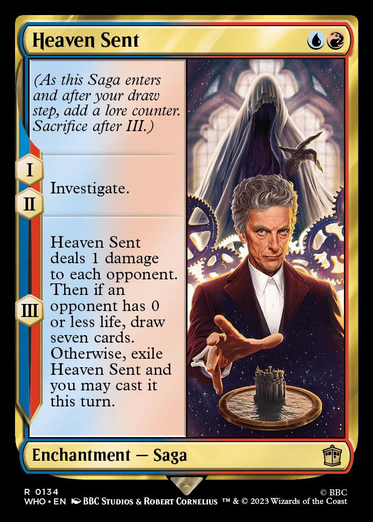 Heaven Sent | Universes Beyond: Doctor Who Foil | Standard | Card