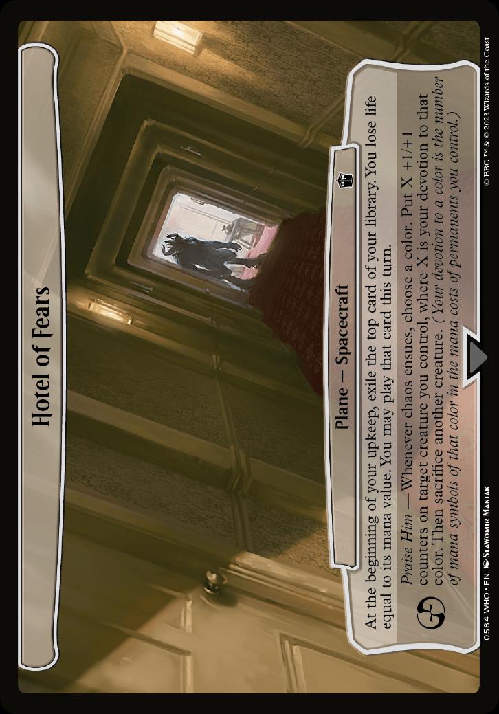card hotel mtg Hotel of Fears