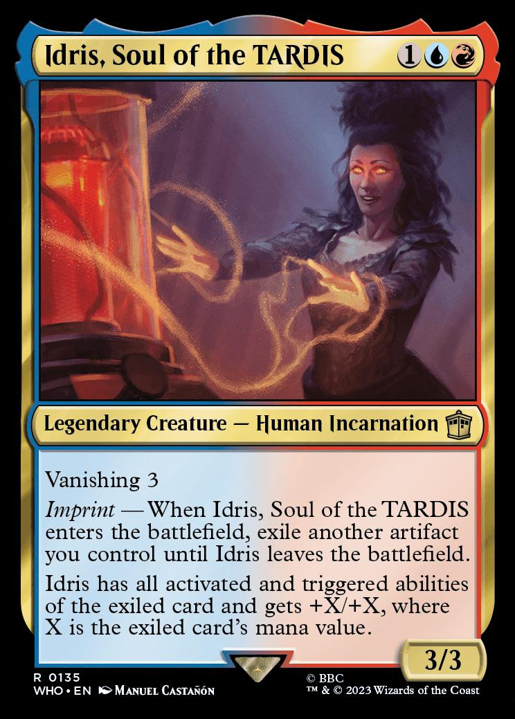 tardis mtg card MTG Tardis *SHOWCASE FOIL* Doctor Who 551 NM
