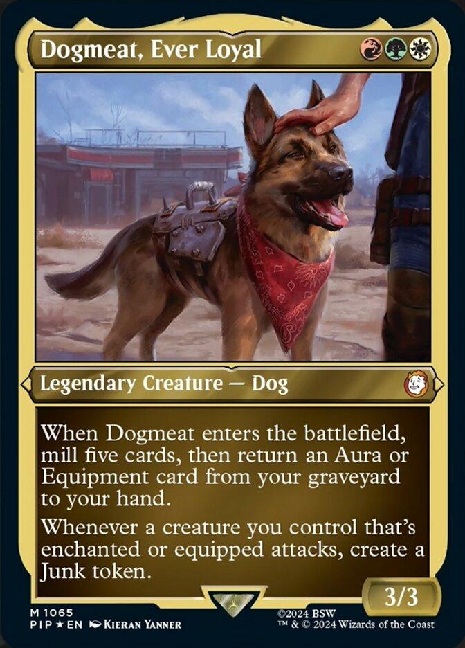 Dogmeat, Ever Loyal (Display Commander) [Fallout] Near Mint Foil