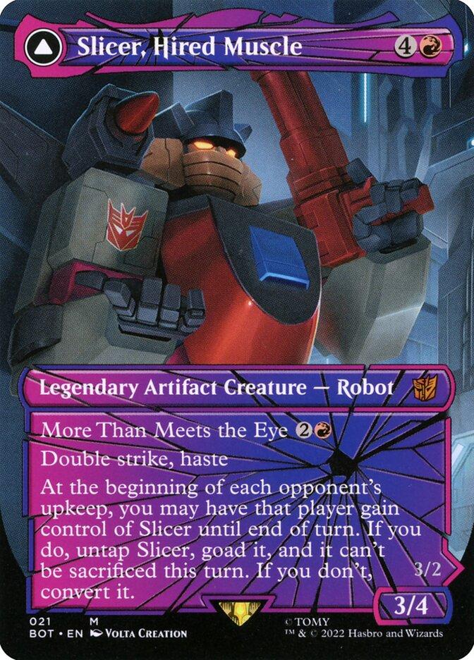 mtg cards like slicer Magic The Gathering - The Brothers War - Transformers Are there any commanders like