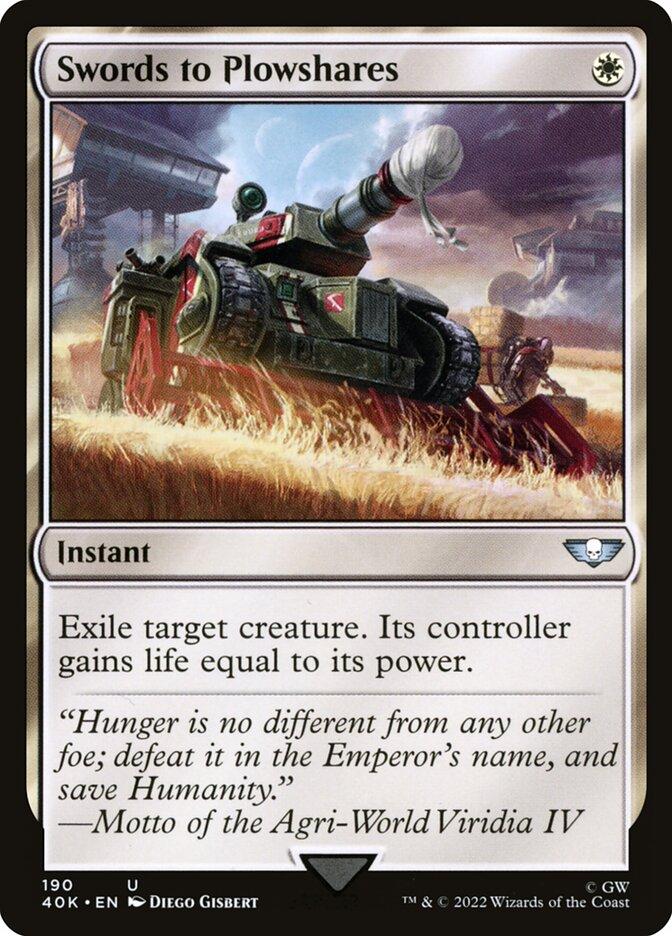 Swords to Plowshares | Universes Beyond: Warhammer 40,000