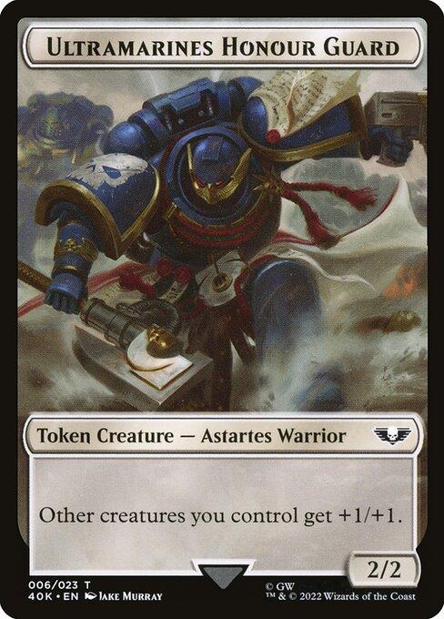 space marine mtg cards Magic: The Gathering Universes Beyond: Warhammer 40,000 Commander Deck Forces of The Imperium : Toys & Games create that many tokens that are copies of it.) Grav Space Marine MTG card sees