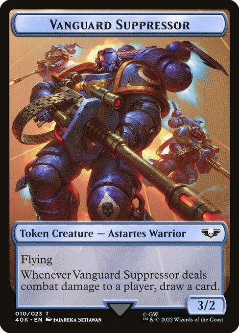space marine mtg cards Magic: The Gathering Universes Beyond: Warhammer 40,000 Commander Deck  Forces of The Imperium : Toys & Games Creatures you control of the chosen type get +1/+0 and gain indestructible until end of turn Space Marine Devastator [Warhammer 40,000]