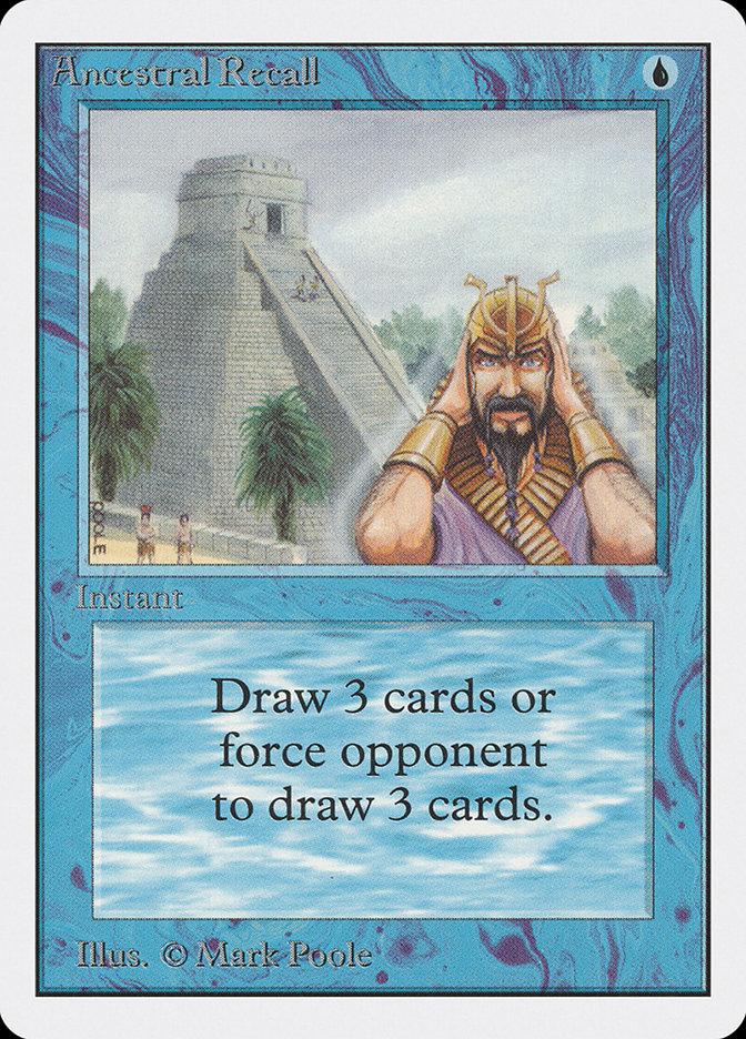 マジック：ザ・ギャザリング Ancestral Recall 2ED Power9 MTG Ancestral Recall | Unlimited | Card Kingdom
